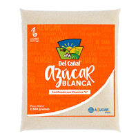 2 Fardos 25 KG Azúcar Blanca 2.5 KG Del Cañal (20 Unidades)