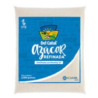 2 Fardos 25 KG Azúcar Refino 2.5 KG Del Cañal (20 Unidades)