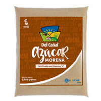 2 Fardos 25 KG Azúcar Morena 2.5 KG Del Cañal (20 Unidades)